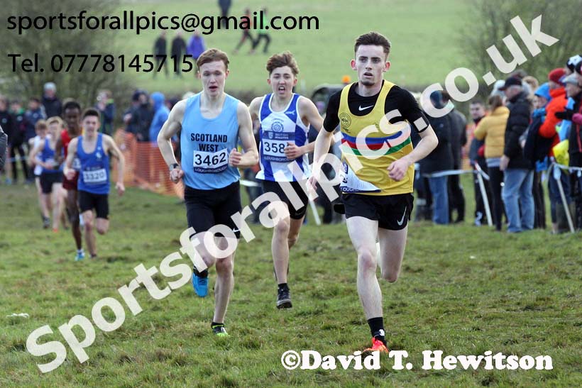 Mens under-17s 2019 British Athletics Inter Counties Cross Country, Prestwood Hall, Loughborough. Photo:  David T. Hewitson/Sports for All Pics